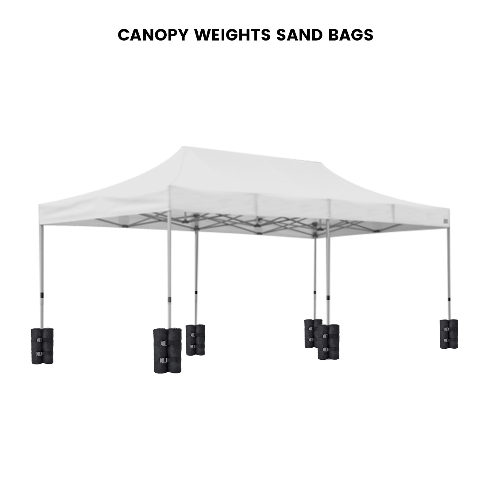 10' x 20' Canopy - Black Color