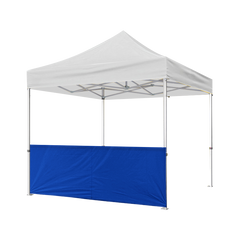 10' x 10' Blue Canopy Half Walls