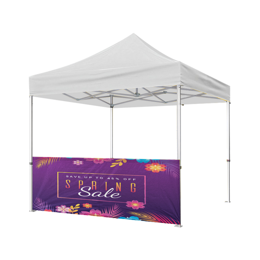 10' x 10' Printed Tent Half Walls 800