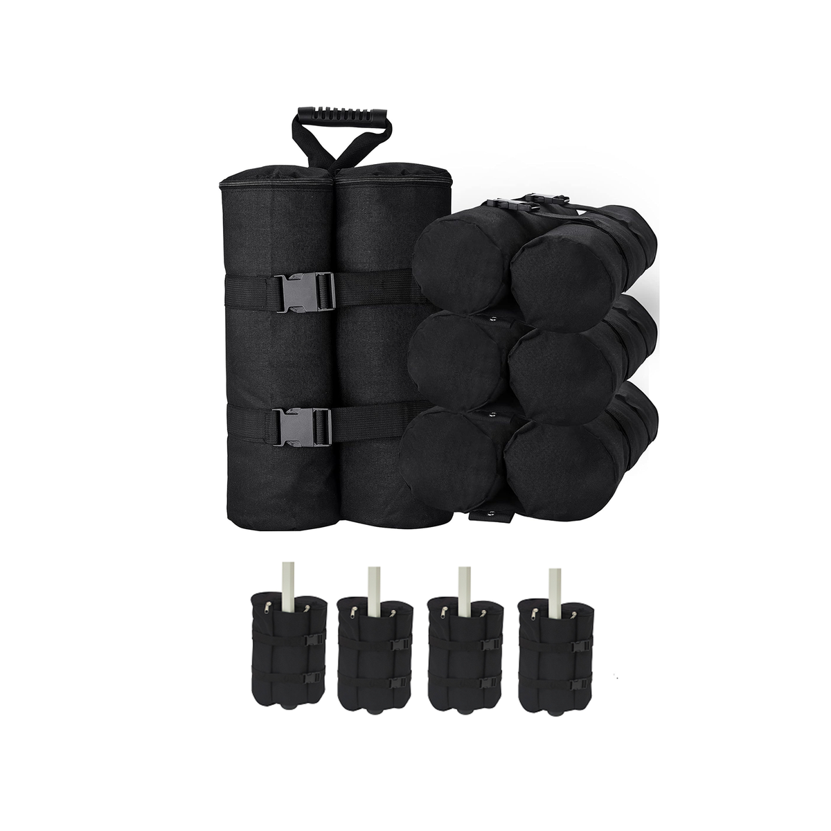 Tent Weight Bags - Standard 4 Pack