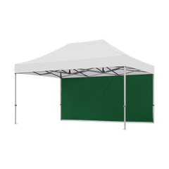 10' x 15' Green Color Canopy Pop Up Walls