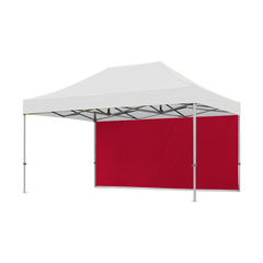 10' x 15' Red Color Canopy Pop Up Walls