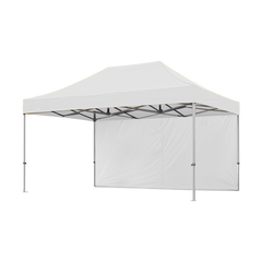 10' x 15' White Color Canopy Pop Up Walls