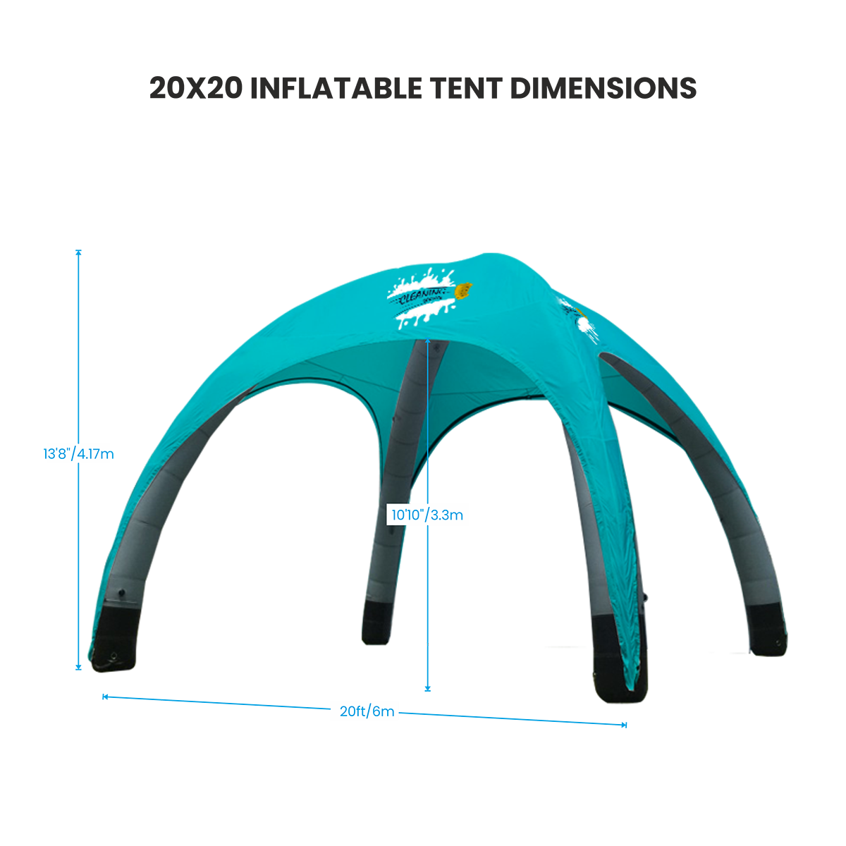 20'X20' Custom Inflatable Tent Deals #1