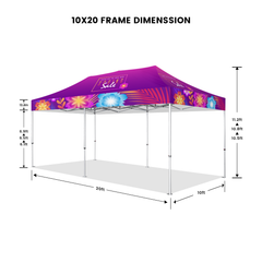 10' x 20' Canopy Replacement Cover