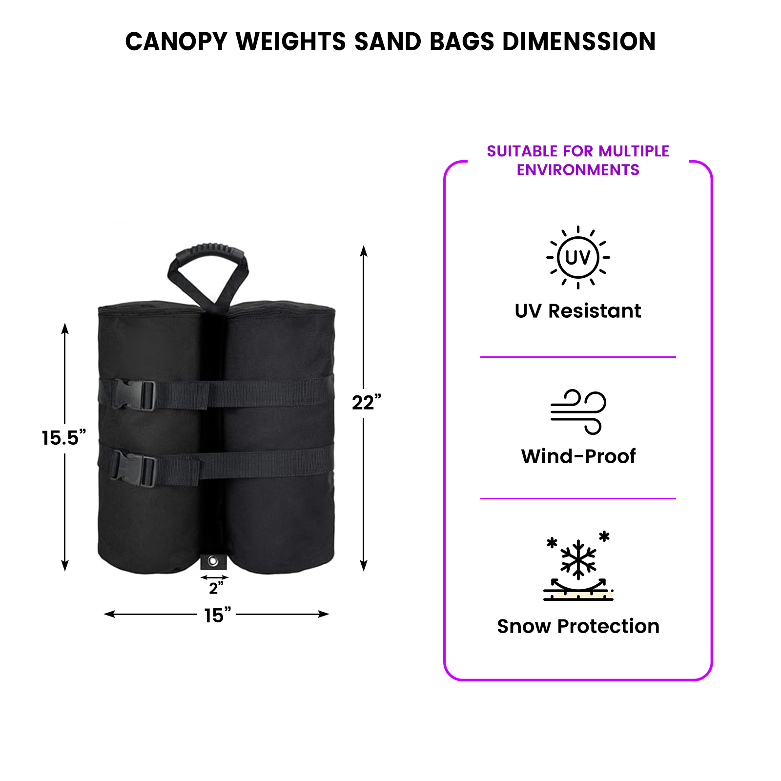 10' x 10' Canopy - White Color