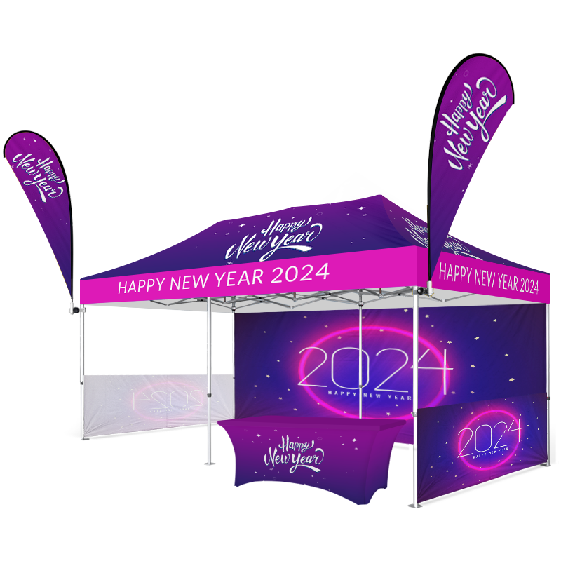 printed canopy tent